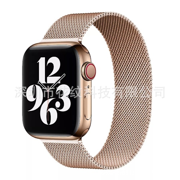 Klockarmband för Apple Watch iWatch 38/40/41mm Roséguld