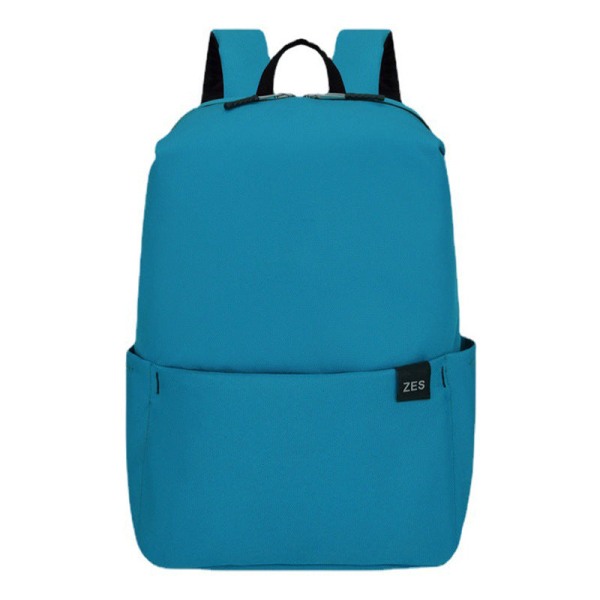 Kouluopiskelijareppu College Bookbag -matkalaukku 20 litraa kevyt kampuksen kulumista kestävä Sapphire Blue