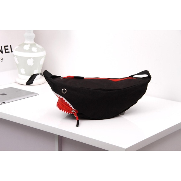 Mænd kvinder Fanny Pack taljetaske Mænd og kvinder Crossbody Small Fashion Chest Black