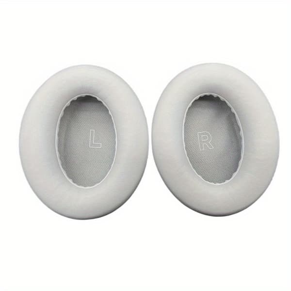 1 par hvite erstatningsøreputer for Bose QC Ultra-puter