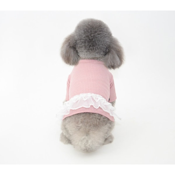 Lemmikkien vaatteet Kevään uudet pentuhame Teddy Pomeranian -vaatteet Green XXL