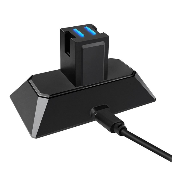 För Switch JoyCon Handle Charger Switchcholed vänster och höger handtag Dual-Seat Charger