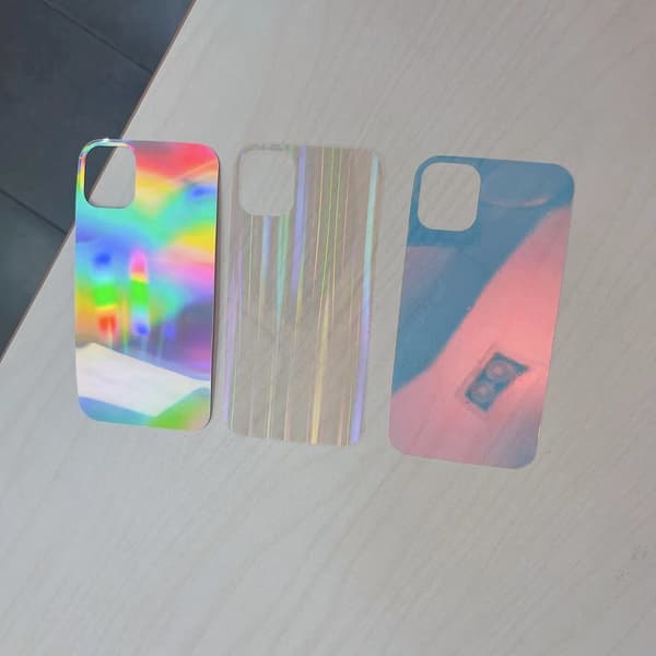 Etui for iPad mini 6 8.3\" ensfarget laser Glitter hjerte baksidekort\"