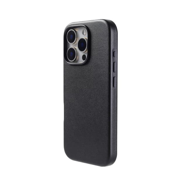 Fodral för iPhone 16Plus magnetisk tecknad midnattsläder PU full