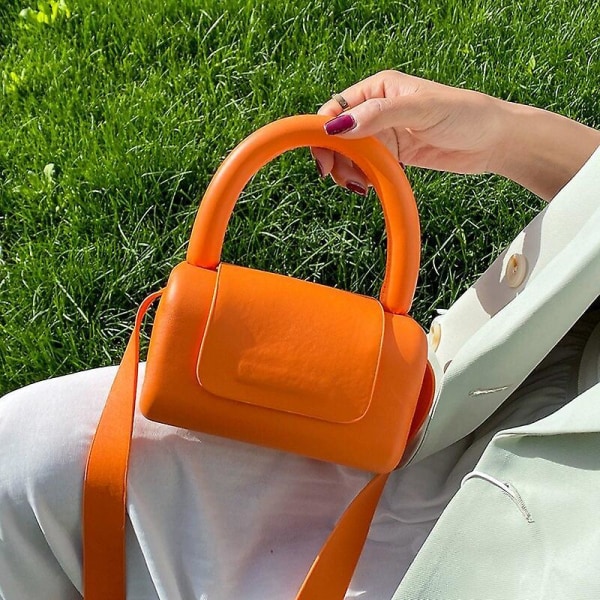 Oransje skulderveske Luksus Designer håndvesker Vesker For Dame Hei