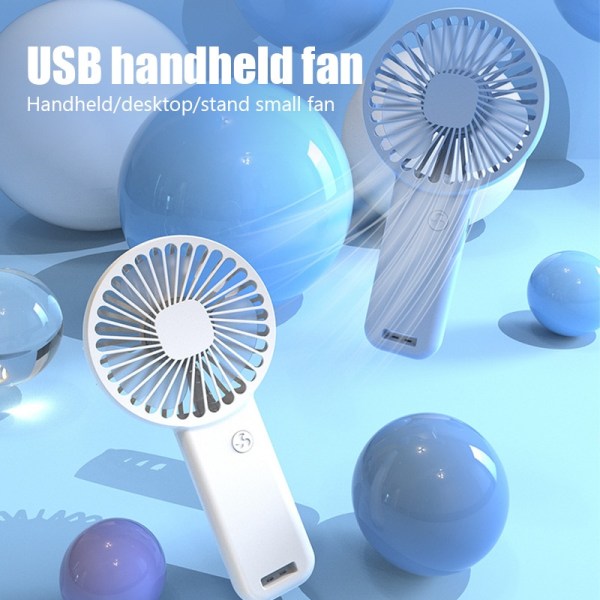 Mini bærbar USB håndholdt vifte Elektriske vifter Oppladbar Silent Pocket  Small Cooling Hand ventilado Blue 998c | Blue | Fyndiq