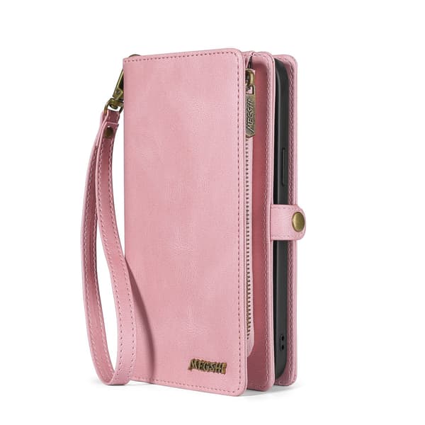 Fodral för Samsung A32 4G Roséguld Läder Kortfack Multifunktion Flip