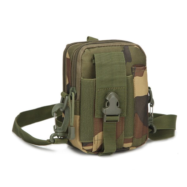 Fanny Pack Løpebelte Midjeveske Organizer Tactical Belt Outdoor NO.50 Jungle camouflage