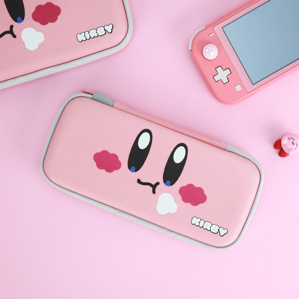 Nintendo Switch Kirby Säilytyslaukku NS Pehmeä Laukku OLED Kannettava Clutch Host Cover Switch/Oled pink