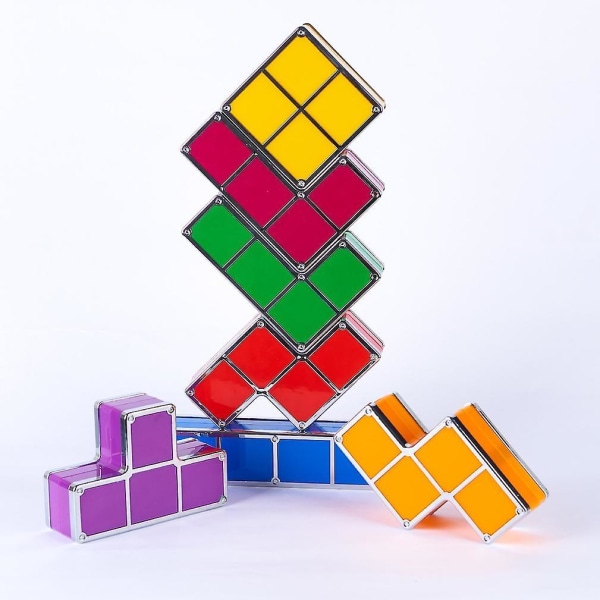 Uusi Tetris-lamppu Led hehkuva yövalo lelulamppu ES8583