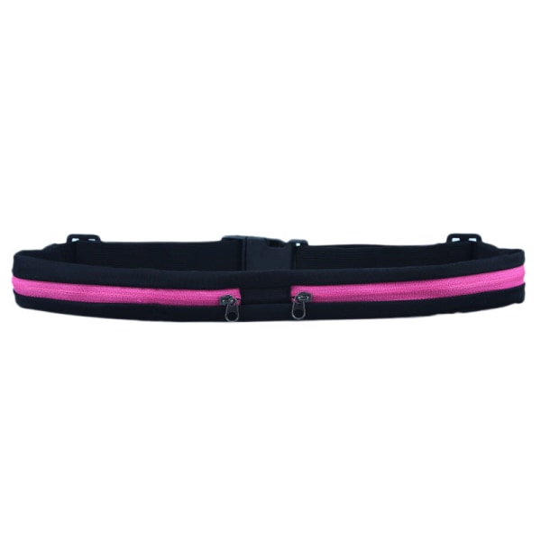 Fanny Pack Løbebælte Taljetaske Organizer Sport Vandtæt Indbrudssikker ved siden af huden Sky Blue