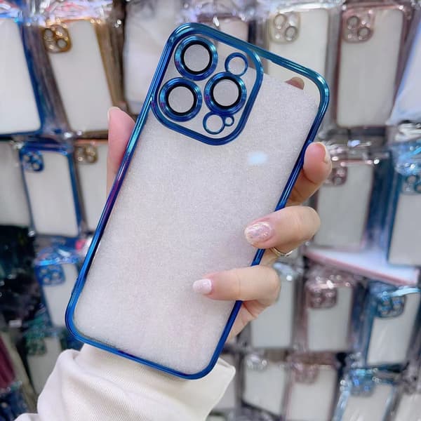 Etui til iPhone 17 elektroplettert myk transparent elektroplettering