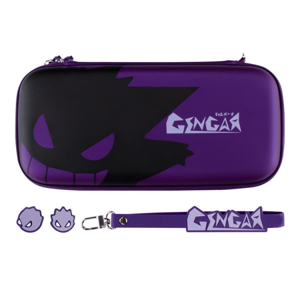 Nintendo för Switch/OLED-förvaringsväska Ghost Head Allmänt paket NS-väska Purple