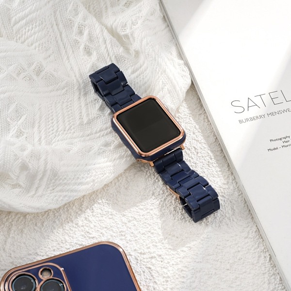 Klockarmband för Apple Watch iWatch 38mm Blå