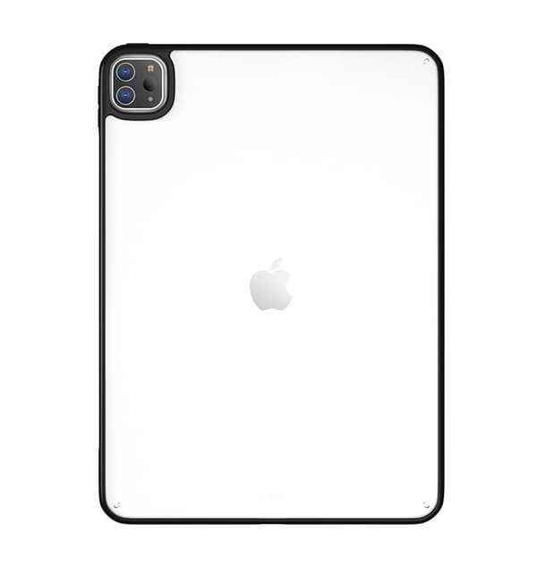 Stilfuldt etui til iPad Pro 2018 10.9\" Sort Transparent \"Simple Hard