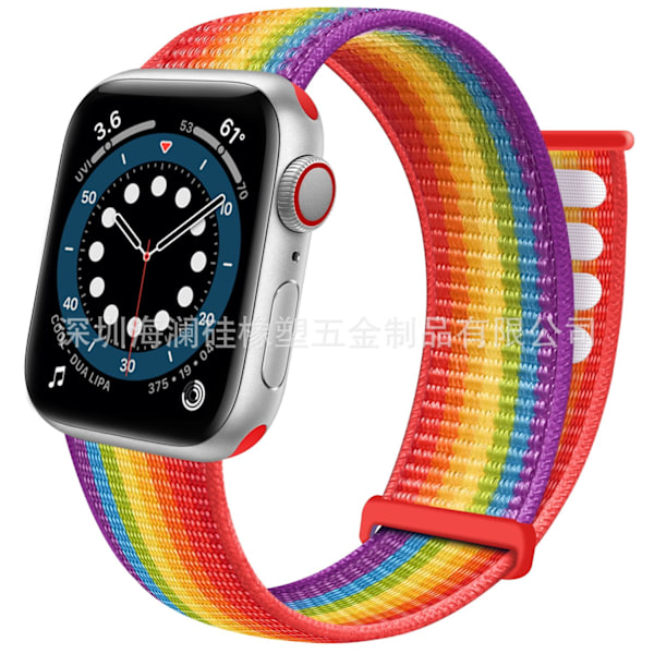 Urrem til Apple Watch iWatch 38/40/41/series10-42 Rainbow