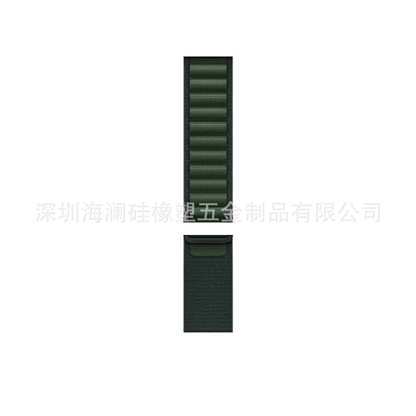 Kellon ranneke Apple Watch iWatch 38/40/41/series10-42 Laitteistopää tummanvihreä