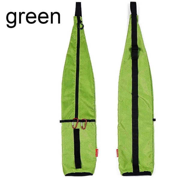 Grøn Vandtæt Trekking Walking Pole Bag Højstyrke Portabl