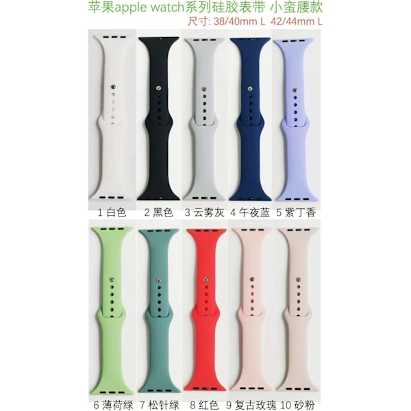 Urrem til Apple Watch iWatch 38-41mm sort æske Regular sort