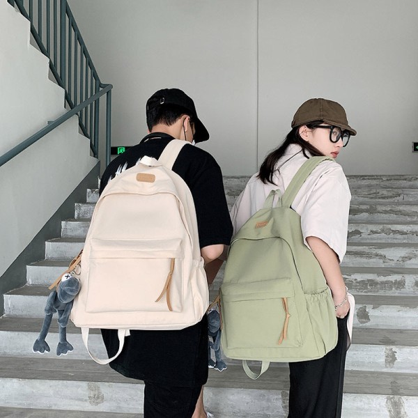 Kouluopiskelijareppu College Bookbag -matkalaukku Monivärinen, suuren kapasiteetin pari Pink Small size