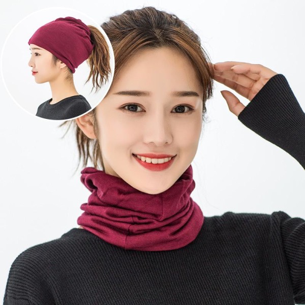 Pige Kvinders falske krave Hat Halstørklæde Varmetørklæde Pullover Sca Jinyu warm sweet Average size