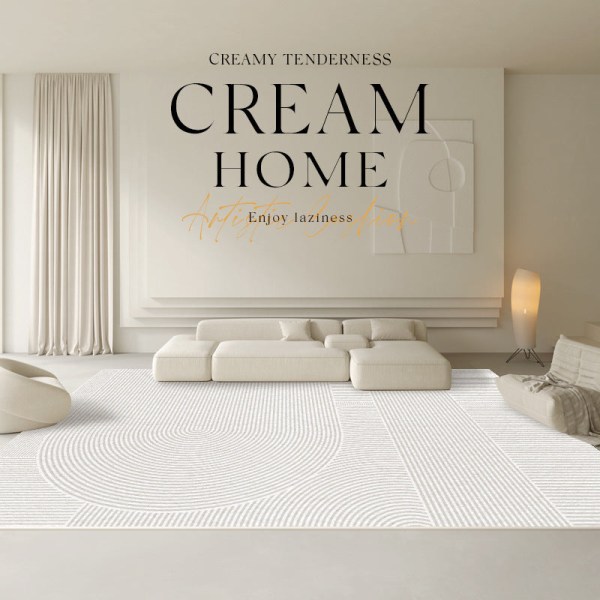 Simple Style Cashmere Carpet Living Room Coffee Table Mat Floor Mat Bedroom Sofa Cover Large Area Full Shop Fenghua 80x160CM