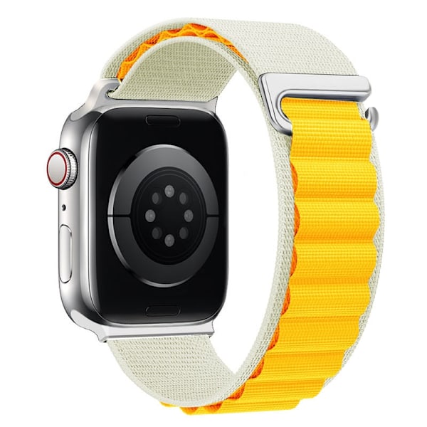 Klockarmband för Apple Watch iWatch 38/40/41 plastkoppling stjärnljus med äggula