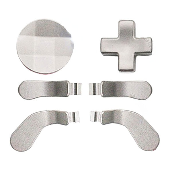 För Xbox One Elite Series 2 Generation Elite Edition Handtag Metal Cross Key Paddle Set Silver