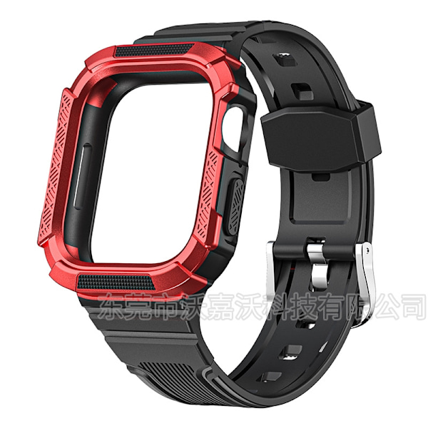 Urrem til Apple Watch iWatch 40/41mm sort med rød