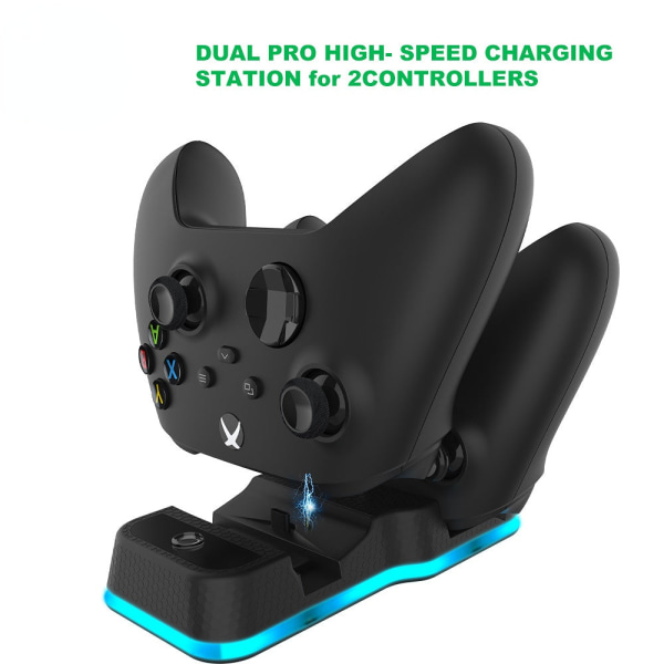 Xbox Series X Handle Dual Fixed Charger Dual Battery Xsx Wireless Game Handle Direct Plug-in