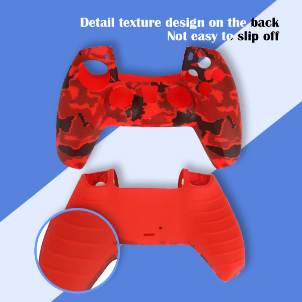 Ps5 kahvan naamiointi case P5 kahvan pudotuksenkestävä case Ps5 Camouflage Ghost Head