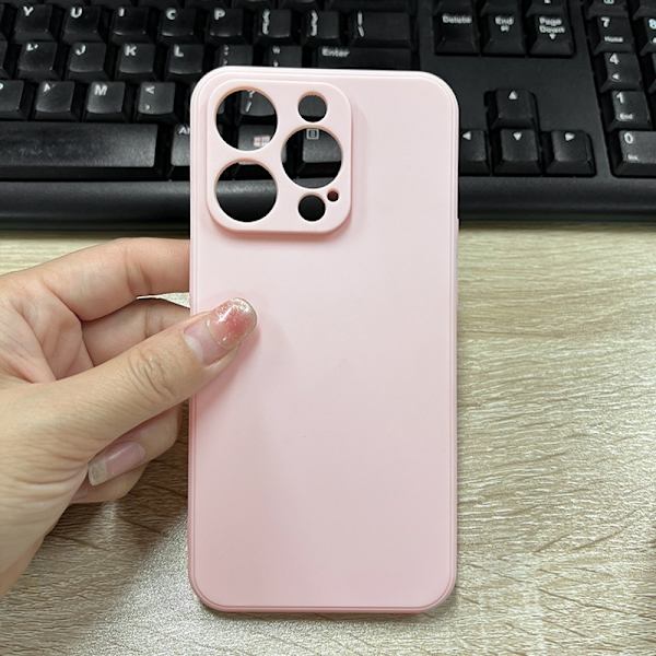 2 stk. deksel til iPhone 17 Air Cube Magic Cube-stil ensfarget