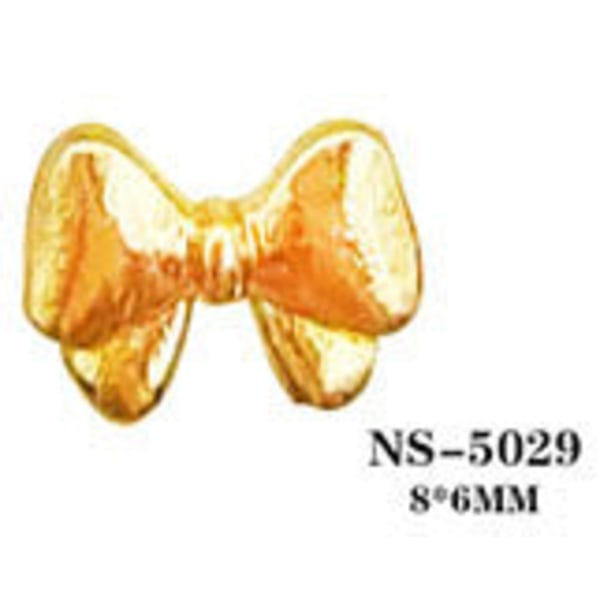 Kynsikoristeet nail art varten Kolmiulotteinen rusetti japanilainen metallikoristelu NS-5029
