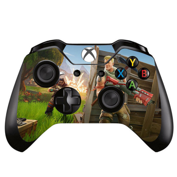 För Xbox One Gamepad Stickers Fortnite PVC Material X1 Host All-Inclusive Stickers color3