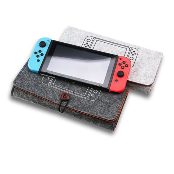 Nintendo Switch -huopalaukulle Pehmeä säilytyspussi Suojalaukku NX Full Protection Suojalaukku NS Black