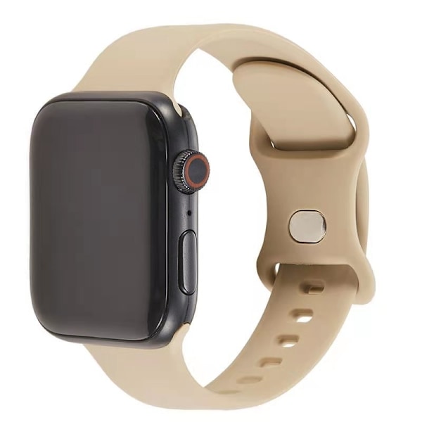 Kellon ranneke Apple Watch iWatch 40/41/42MM Kiviharmaa S-koko