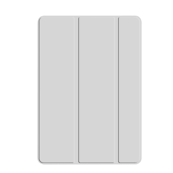 Stilfuldt etui til iPad 10.2\" grå tri fold blød magnetisk