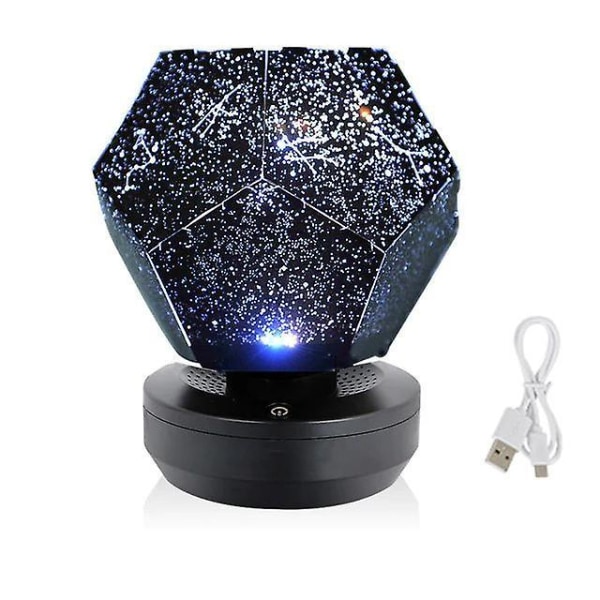 Lamper stjerne projektor galakse lampe lys led bordlampe 50b8 | Fyndiq