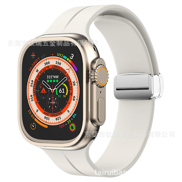 Kellon ranneke Apple Watch iWatch 38/40/41mm musta solki Tähtiloiste väri