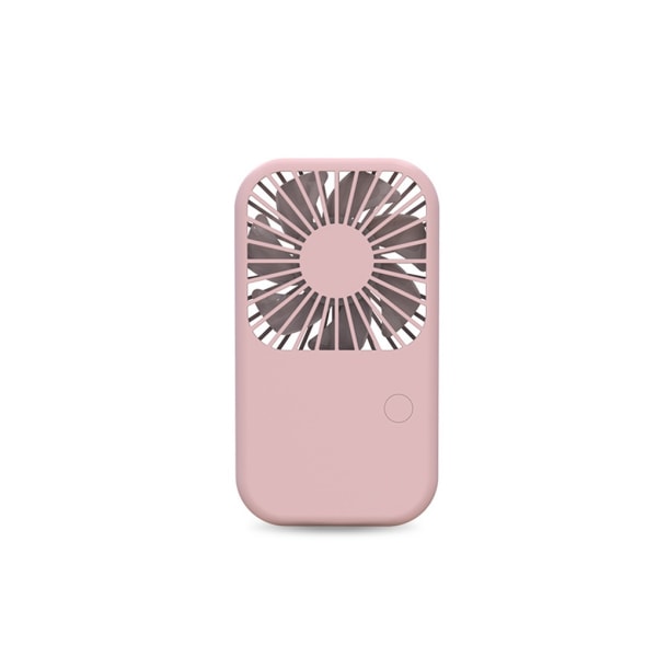 Mini Portable Pocket Fan Cool Air Håndholdt reisekjøling Oppladbar Mini Air Cooler Mini Fans Ou Pink