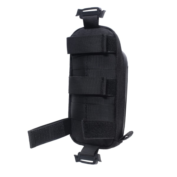 Män kvinnor Fanny Pack Midjeväska Sholder Chest EDC Storage Phone Tactics Black