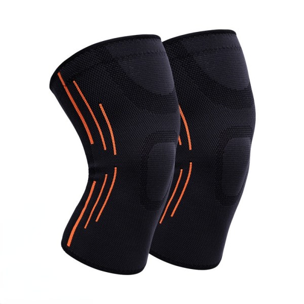 Knäskydd Aolix Spot Thermal Skydd Sport Knäskydd Utomhus Ledskydd Knäskydd Partihandel Black Orange L