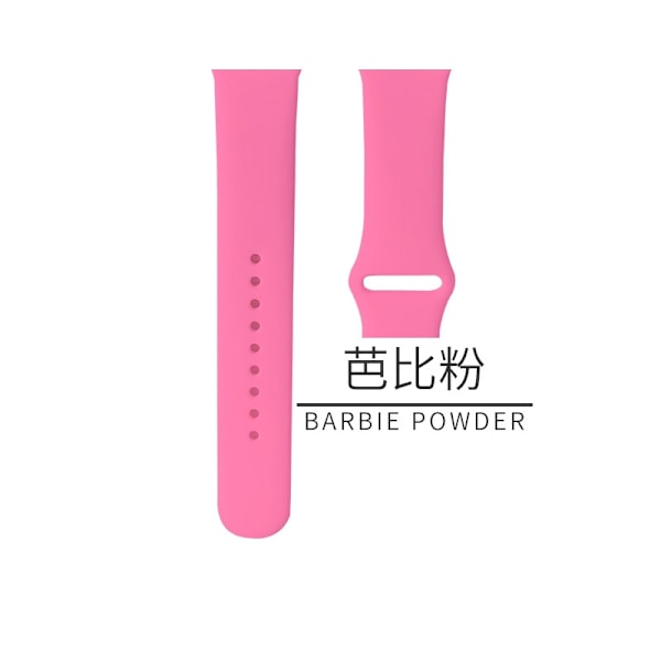 Klockarmband för Apple Watch iWatch Gäller: 1-9 generationen/SE 38/40/41mm/S10:42 Förlängd 33 Barbie-rosa