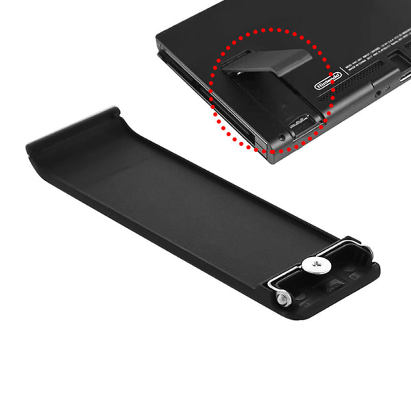 Til Switch Host Back Bracket NS Back Cover Support Bracket Kickstands Reparation Transparent Red