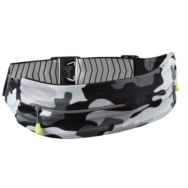 Fanny Pack Løpebelte Midjeveske Organiserer Sport Nattvandring Reflekterende Tyverisikring Blue 70-110cm