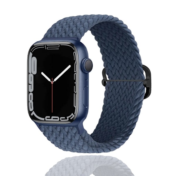 Klockarmband för Apple Watch iWatch 38/40/41MM glidspänne mörkblå