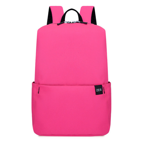 Kouluopiskelijareppu College Bookbag -matkalaukku 20 litraa kevyt kampuksen kulumista kestävä Pink