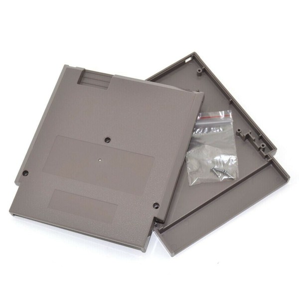 NES Game Card Box Game Card Shell 60 till 72 Converter Storage Box NES Game Card Box Translucent blue