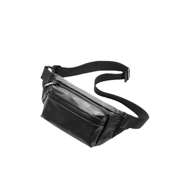 Fanny Pack juoksuhihna vyötärölaukun organizer Monitoiminen vapaa-ajan urheilu Gray 31cm long * 15cm high