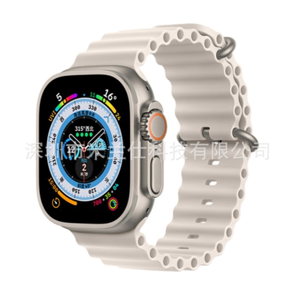 Klockarmband för Apple Watch iWatch 38/40/41/42mm-S10 fjäderspänne 7 stjärnljusfärger
